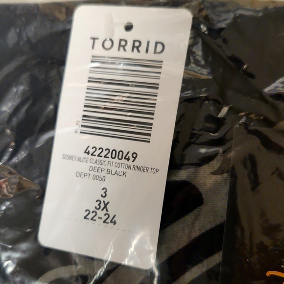 ❤️NWT VINTAGE TORRID TEE - DISNEY ALICE IN WONDERLAND CAMEO TOP - PLUS SIZE - Picture 7 of 14